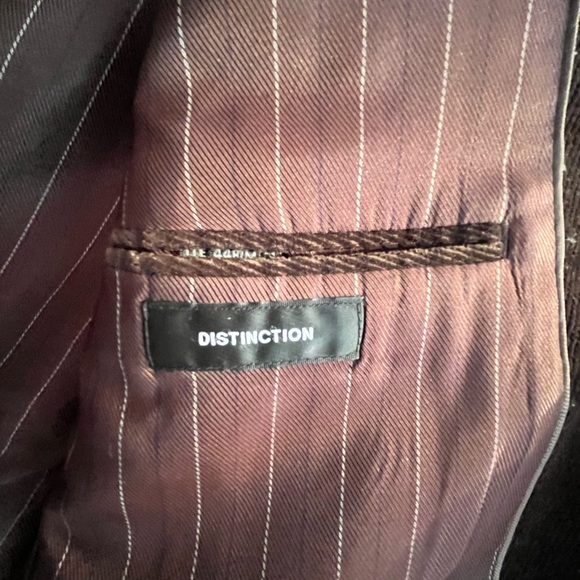 Men’s Distinction brown corduroy blazer, 44R/M - Picture 2 of 4